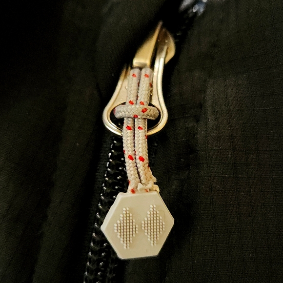 Black Diamond Double Diamond Men's Black Zip Up Jacket Size XL EUC - Picture 10 of 14